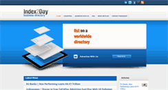 Desktop Screenshot of index2day.com